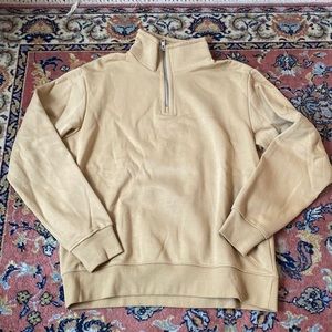 Men's 1/4 Zip Sweatshirt WEEKDAY Sweden NWOT Sz M